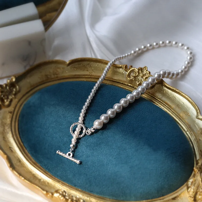 Ivory Pearl Choker Necklace