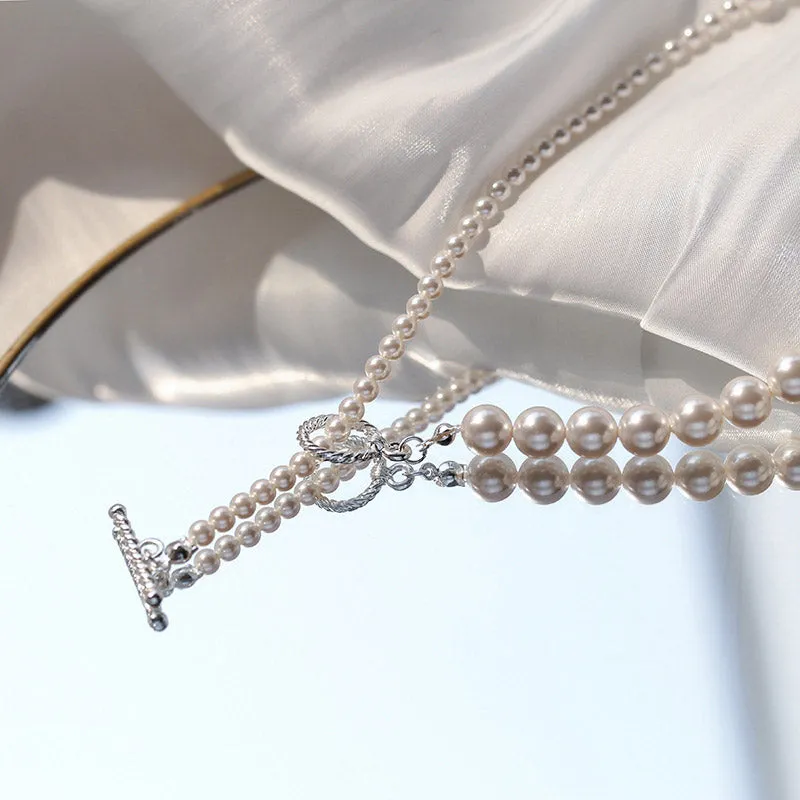 Ivory Pearl Choker Necklace