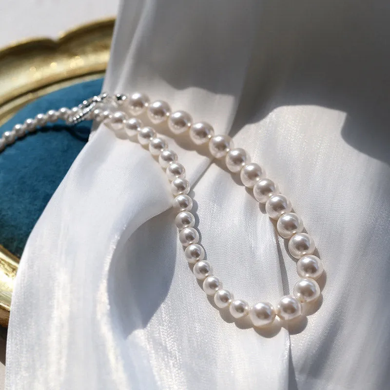 Ivory Pearl Choker Necklace