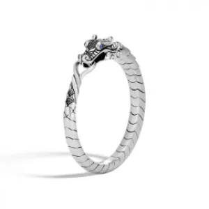 JOHN HARDY SILVER LEGENDS NAGA WOMEN'S GEMSTONE BANGLE BRACELET