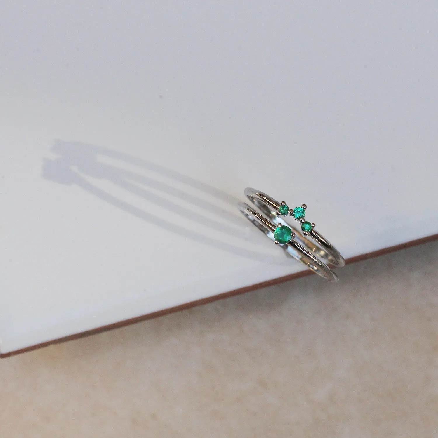 Kahlo Ring Emerald