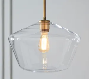 Konstanz Elegant Clear Glass Pendant Lamp