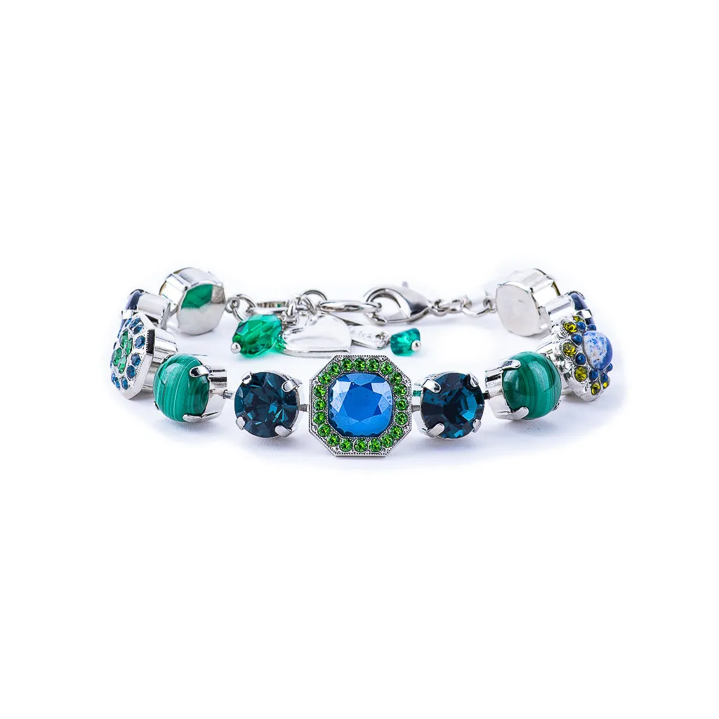 Large Square Cluster Bracelet in "Chamomile" *Custom*