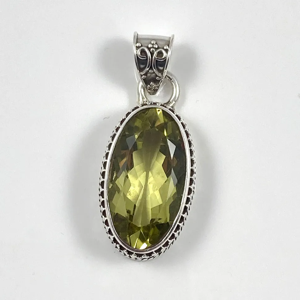 Lemon Topaz Pendant