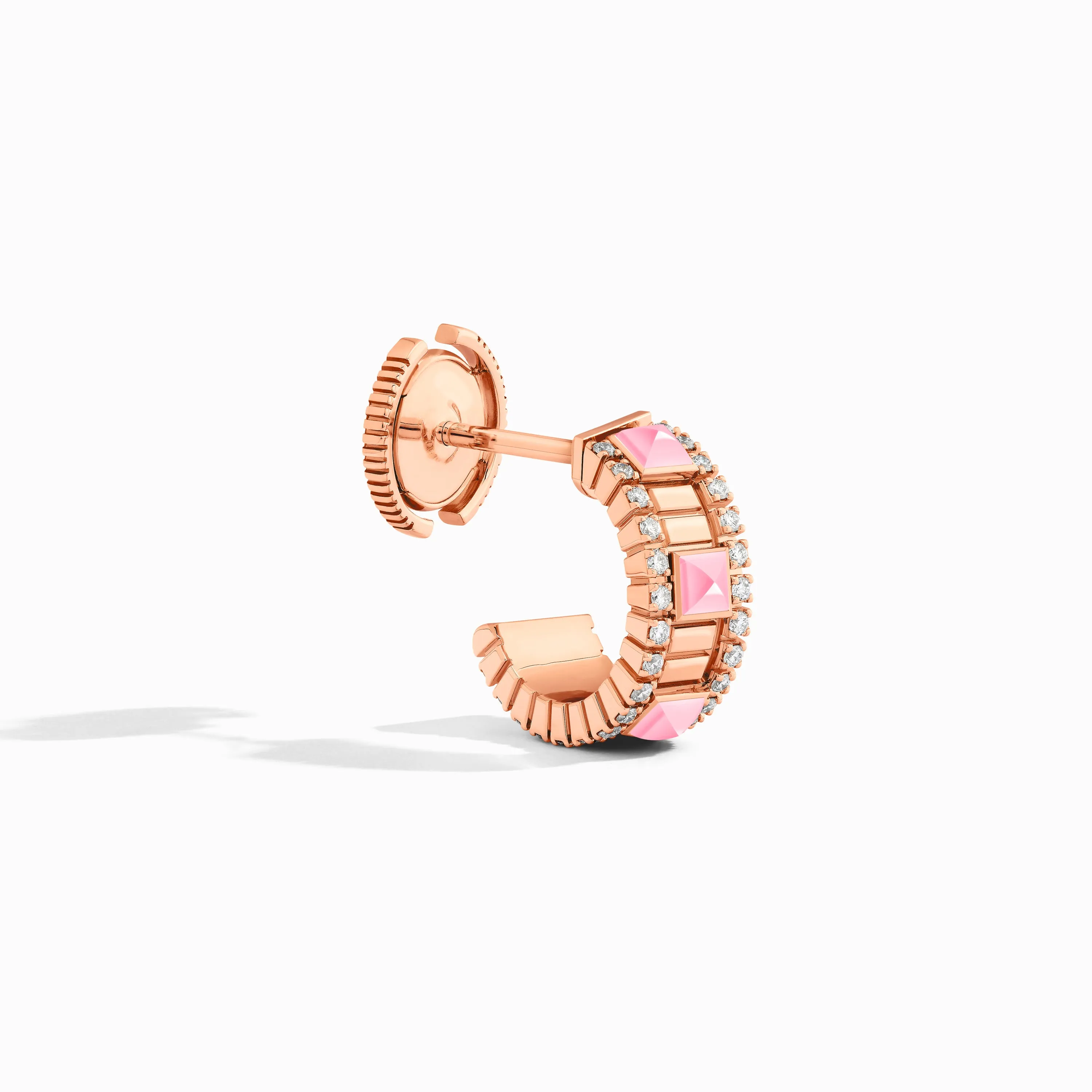 LIFE Diamond Mini Hoop Earrings