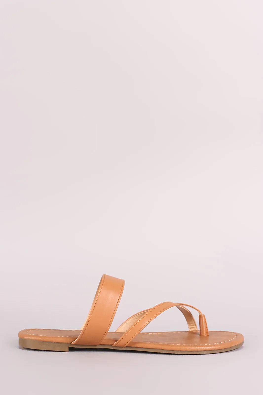 Liliana Toe Ring Slide Flat Sandal