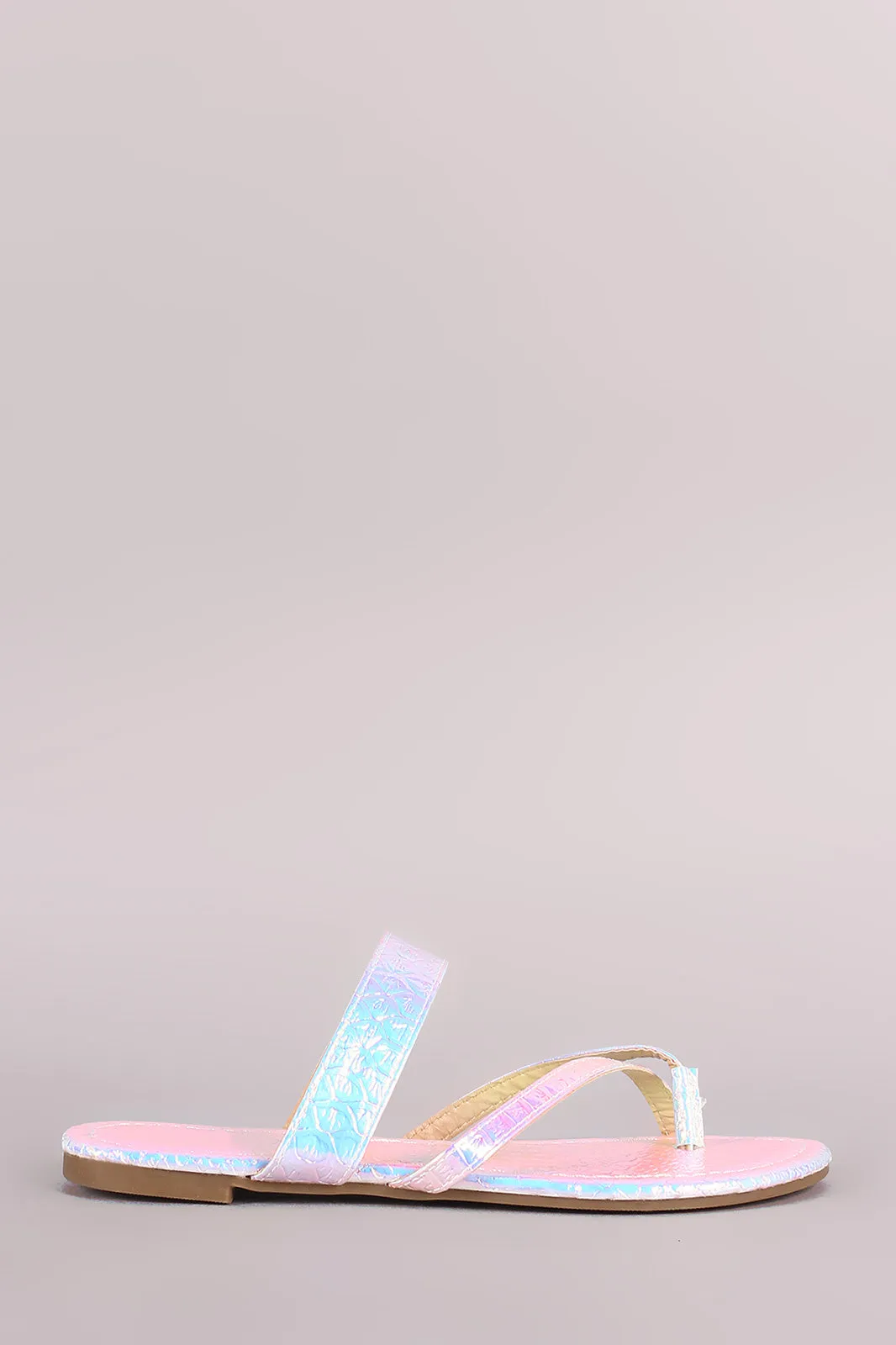 Liliana Toe Ring Slide Flat Sandal