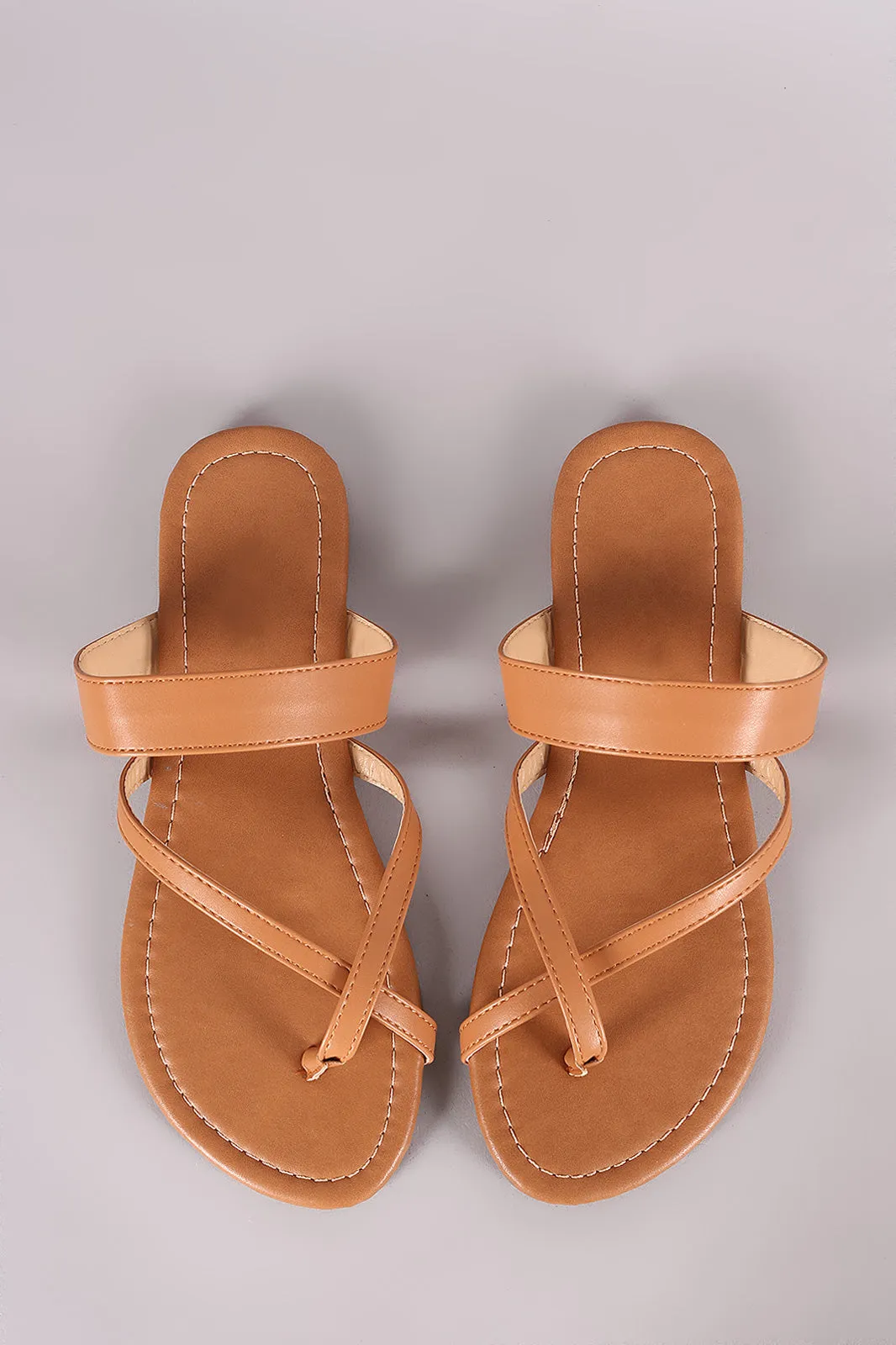 Liliana Toe Ring Slide Flat Sandal