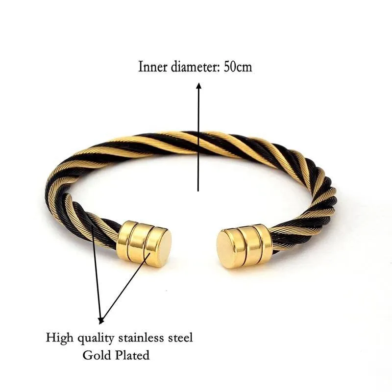 Livigno Gold-Tone Cuff Bracelet