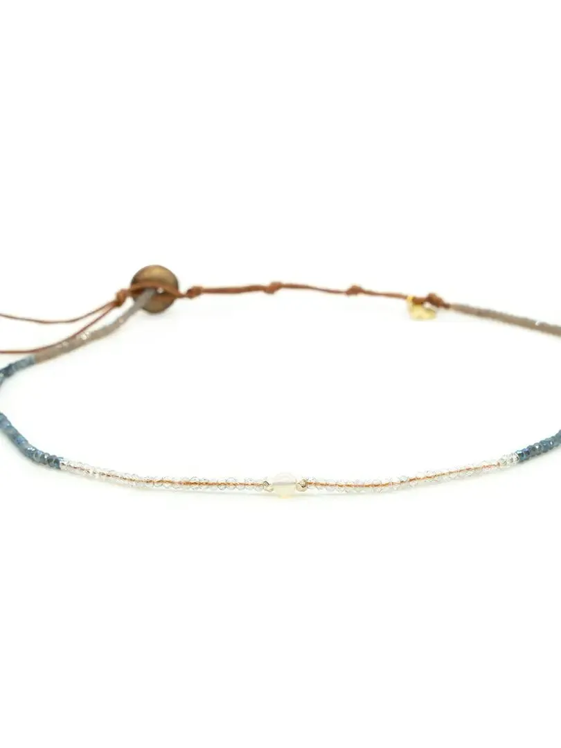 Lotus & Luna "Amethyst" Goddess Necklace