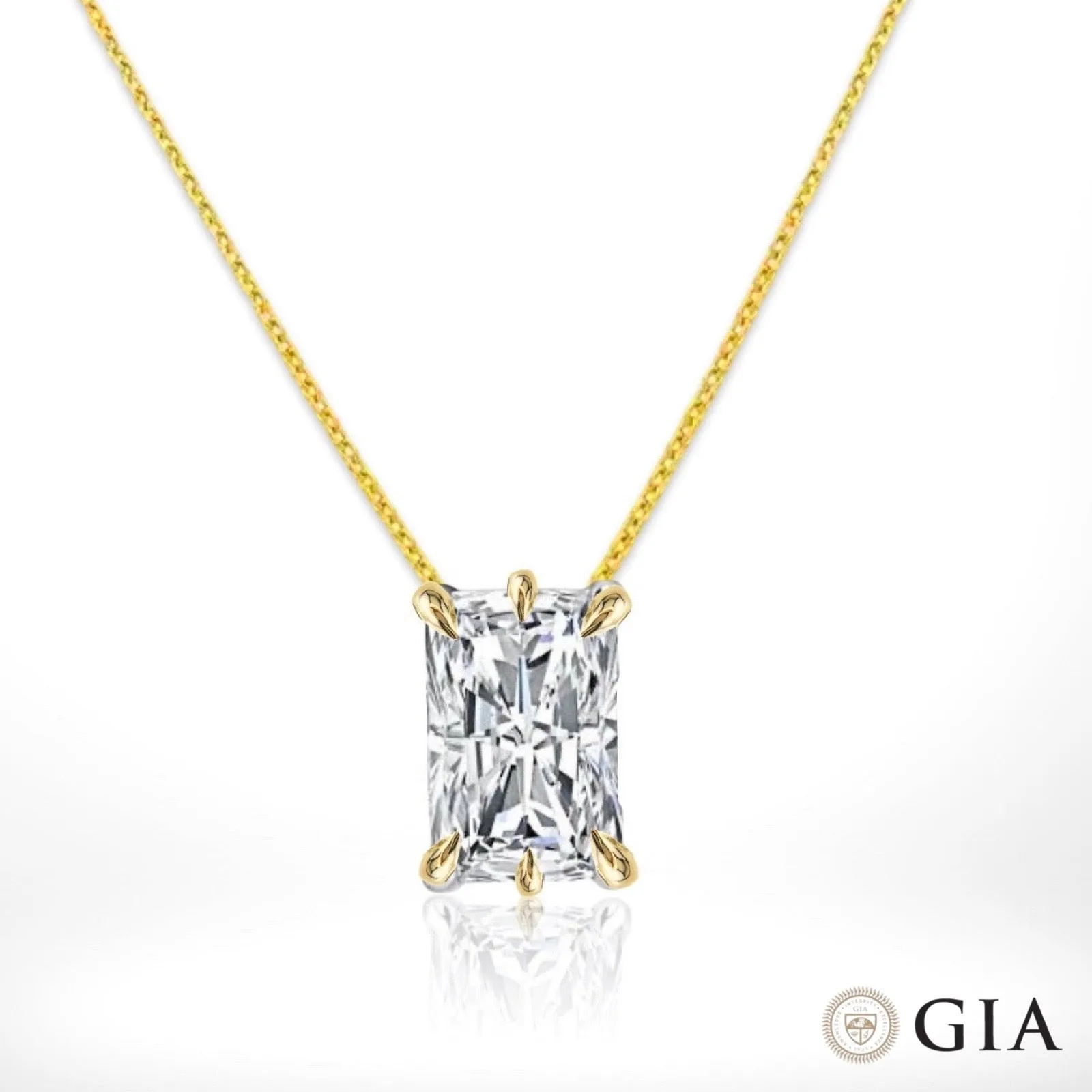 #LoveLVNA | Radiant Solitaire Diamond Necklace