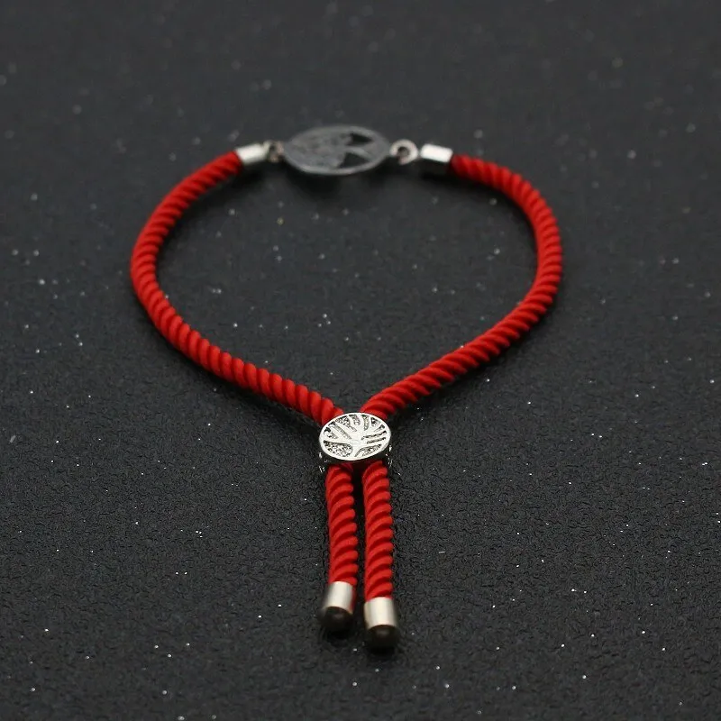 Lucky Rope Friendship Tree of Life Bracelet Charm Matching Bracelet