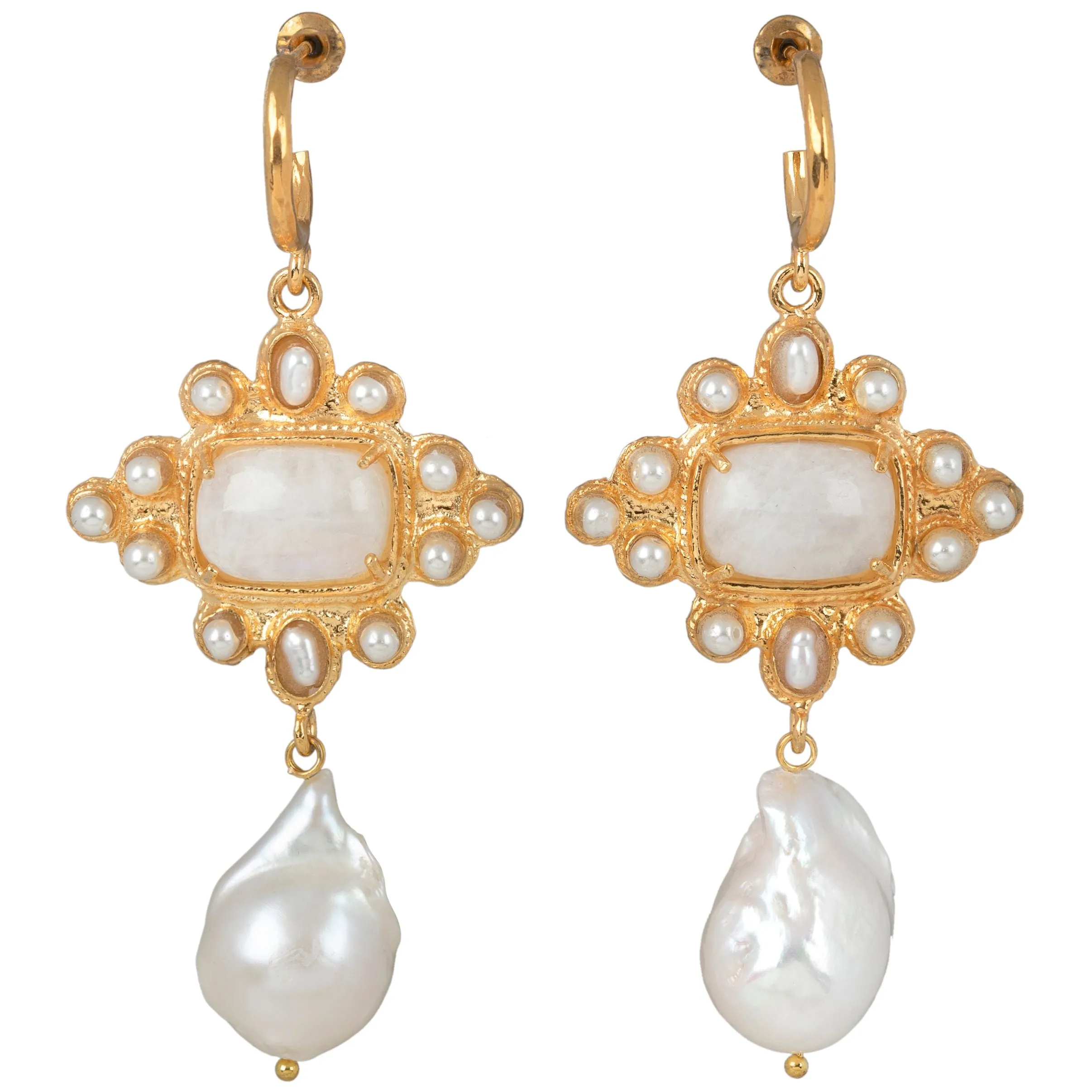 Luella Hoops White