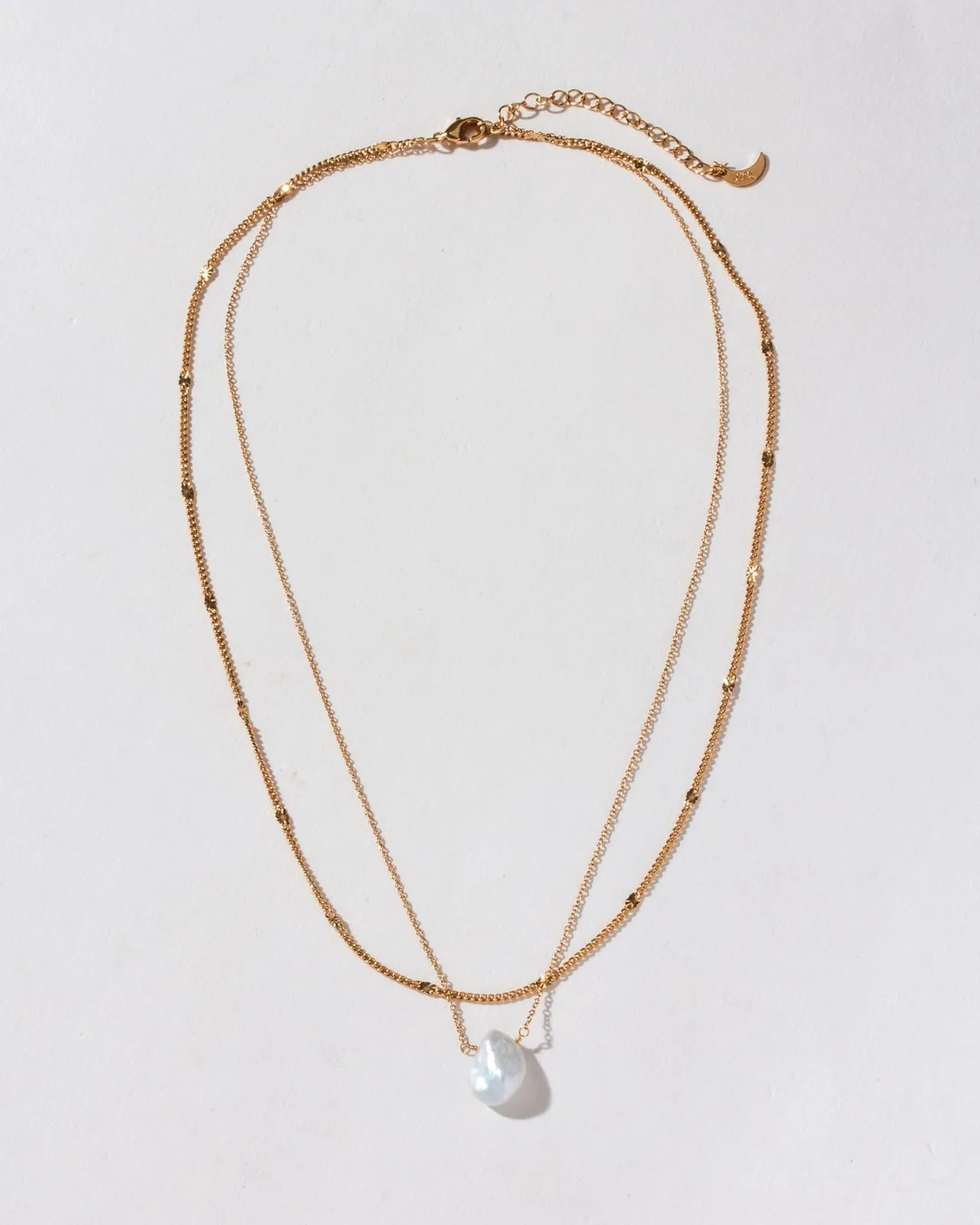 Luna Norte |  Pearl Tide Layered Necklace