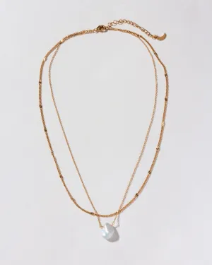 Luna Norte |  Pearl Tide Layered Necklace