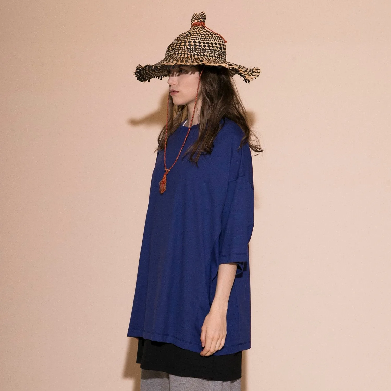 MBL-BASIC-T2 MERCERIZATION JERSEY OVERSIZED T-SHIRT