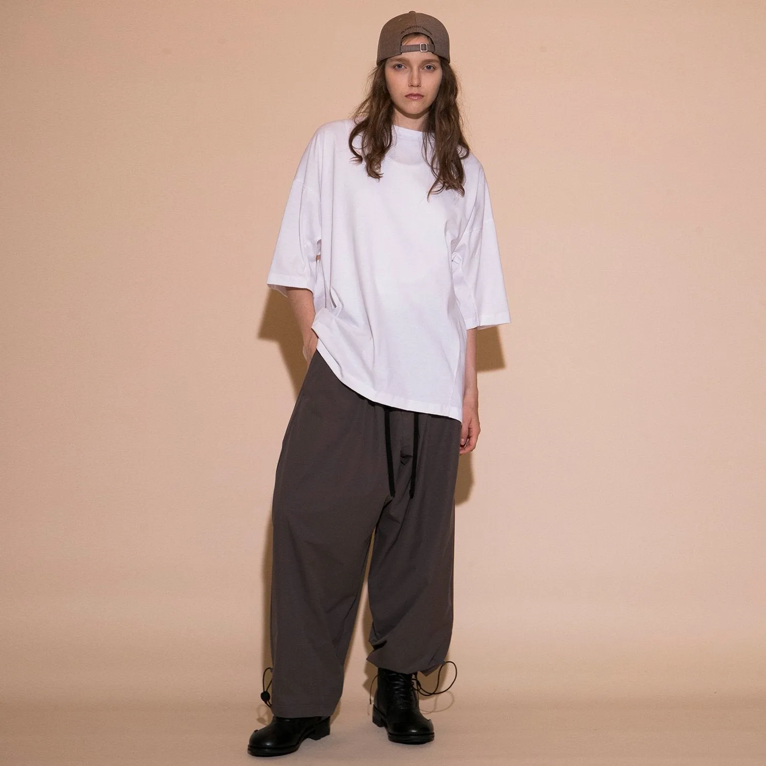 MBL-BASIC-T2 MERCERIZATION JERSEY OVERSIZED T-SHIRT