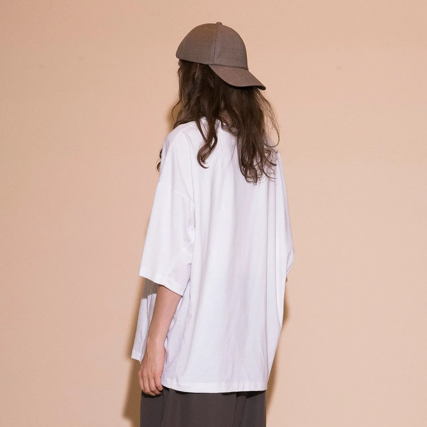 MBL-BASIC-T2 MERCERIZATION JERSEY OVERSIZED T-SHIRT
