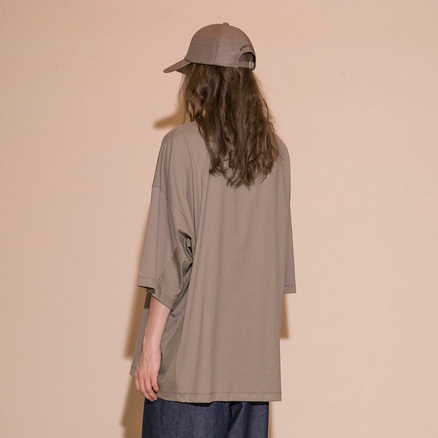 MBL-BASIC-T2 MERCERIZATION JERSEY OVERSIZED T-SHIRT