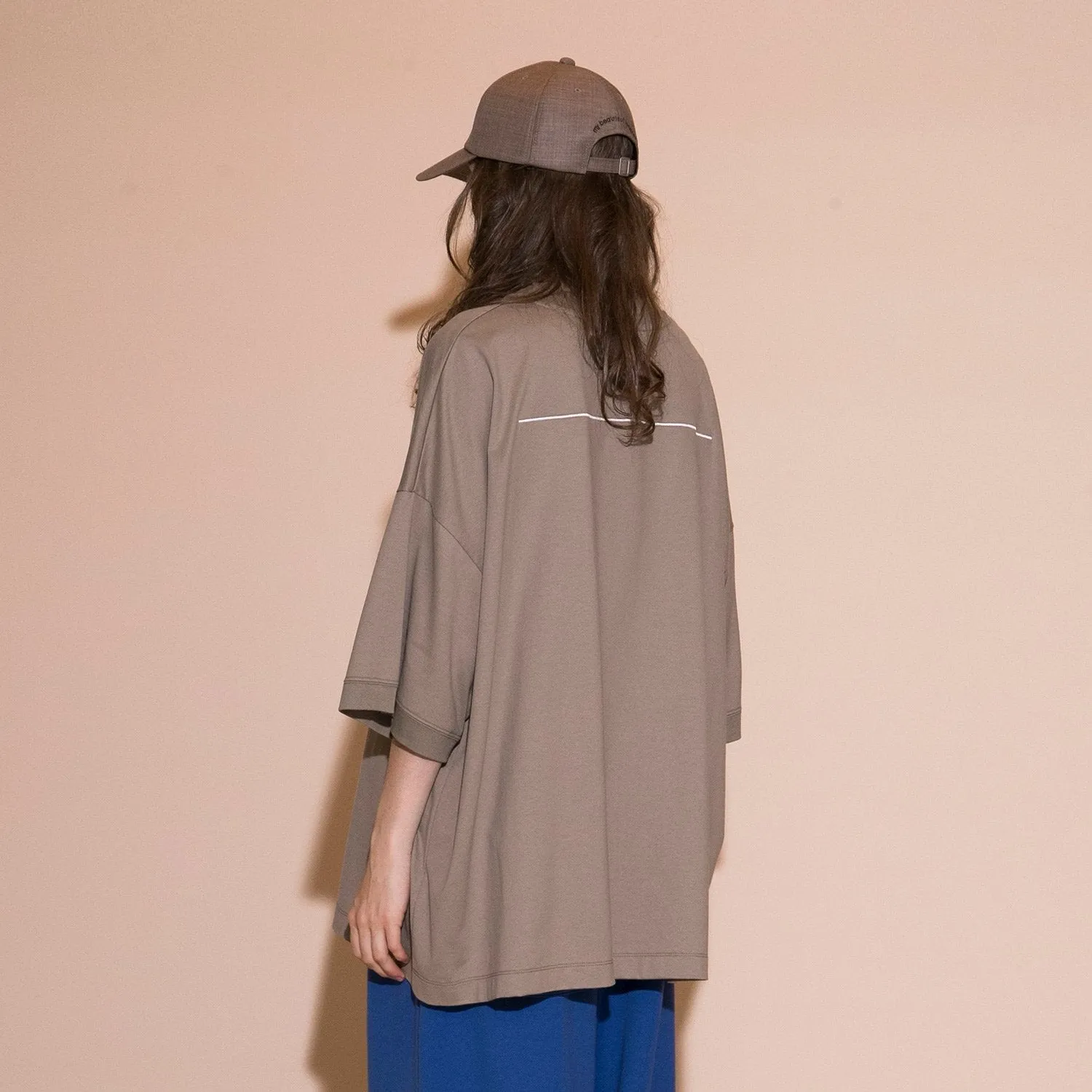 MBL-BPT MERCERIZATION JERSEY LOGO BIG T-SHIRT