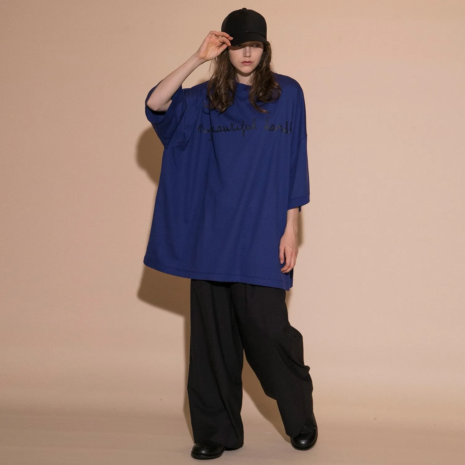 MBL-BPT MERCERIZATION JERSEY LOGO BIG T-SHIRT