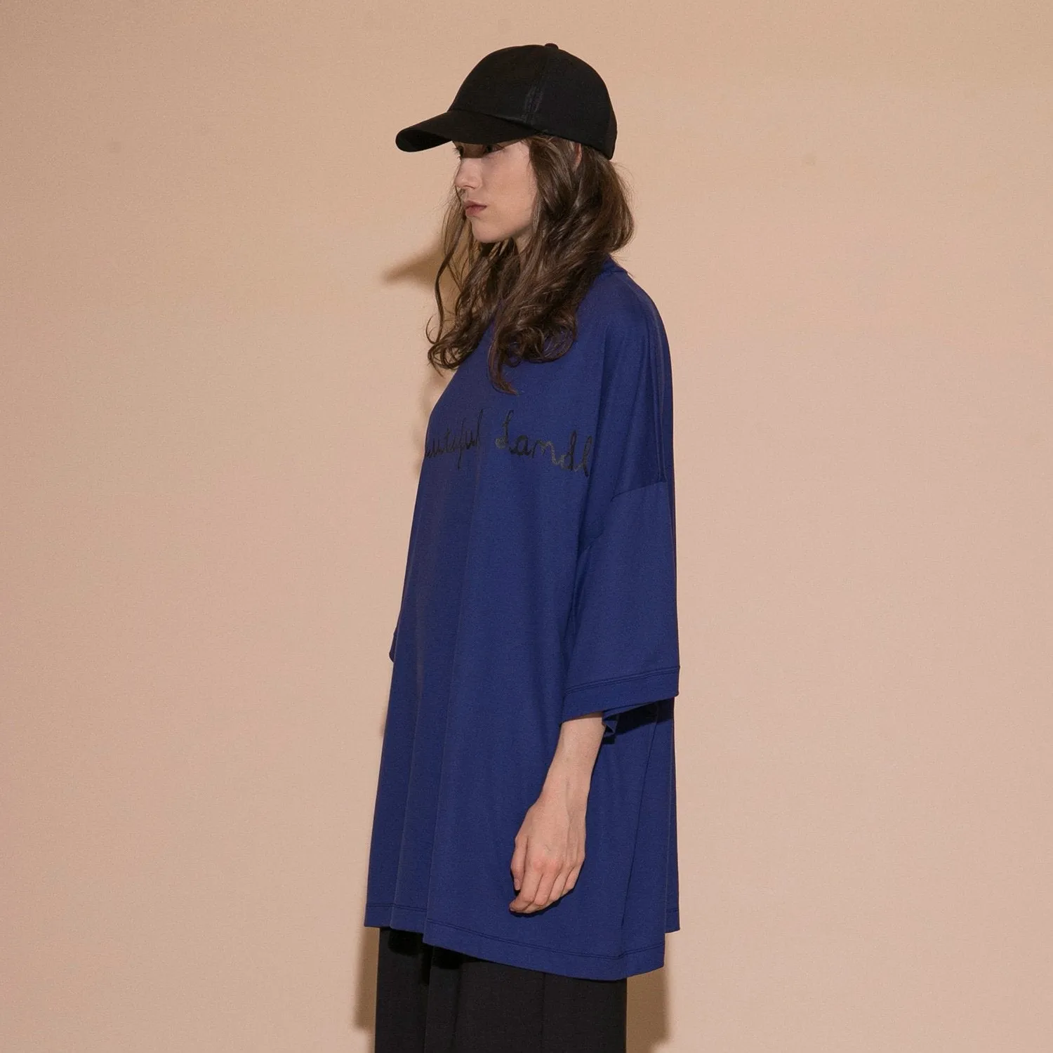 MBL-BPT MERCERIZATION JERSEY LOGO BIG T-SHIRT