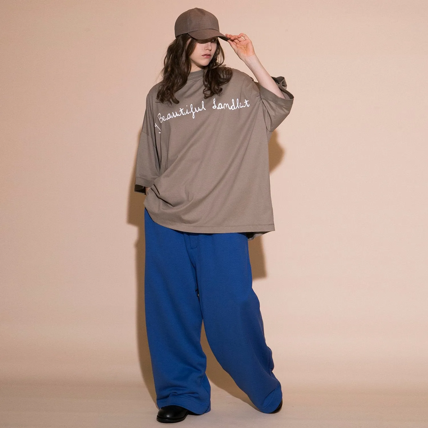 MBL-BPT MERCERIZATION JERSEY LOGO BIG T-SHIRT