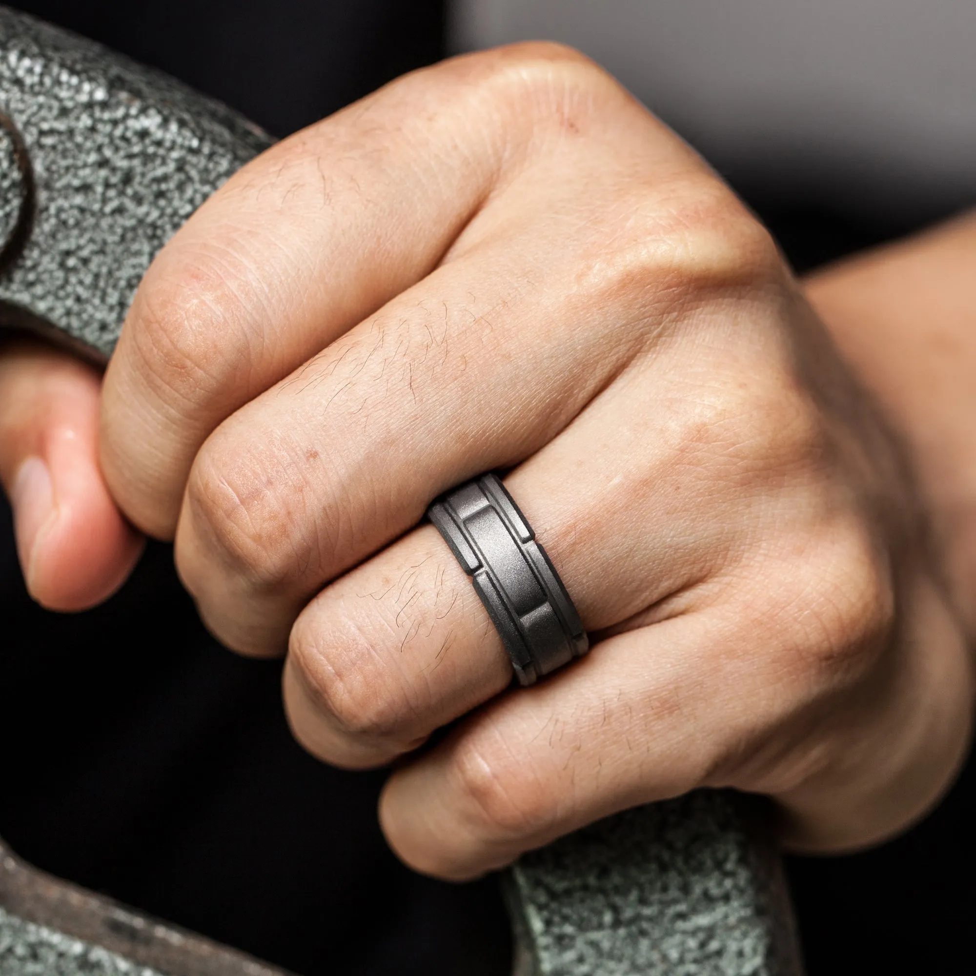 Men's Classic Matrix - Silicone Ring