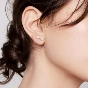 Milky way cluster Earring (single) - 14K/ 18K Gold