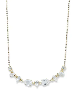 Mélia Gem Bar Necklace