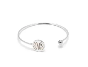 Monogram personalised cuff