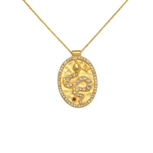 Mystical Serpent Talisman Necklace
