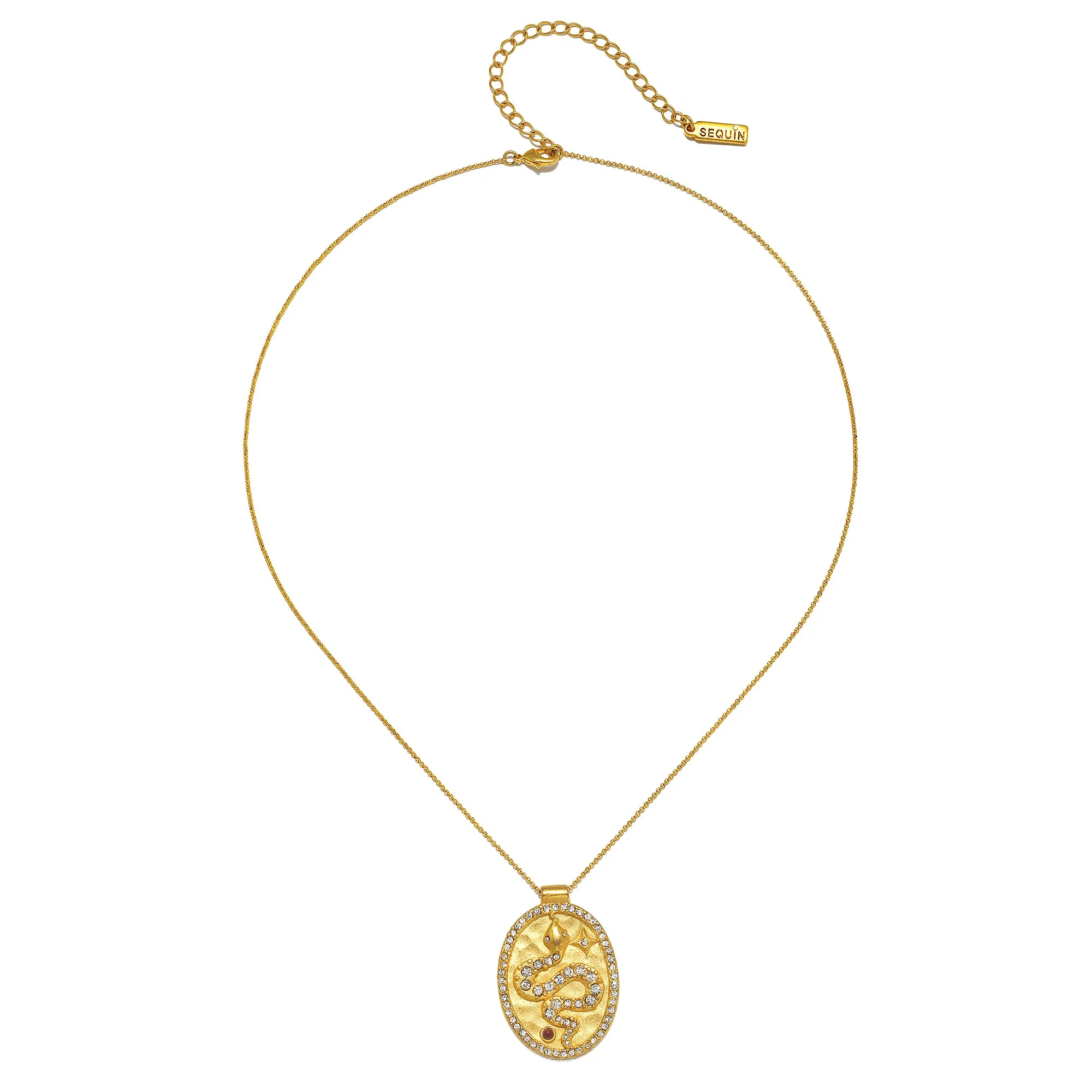 Mystical Serpent Talisman Necklace