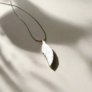 New You White Howlite Gemstone Necklace – Step Into Your Next Chapter
