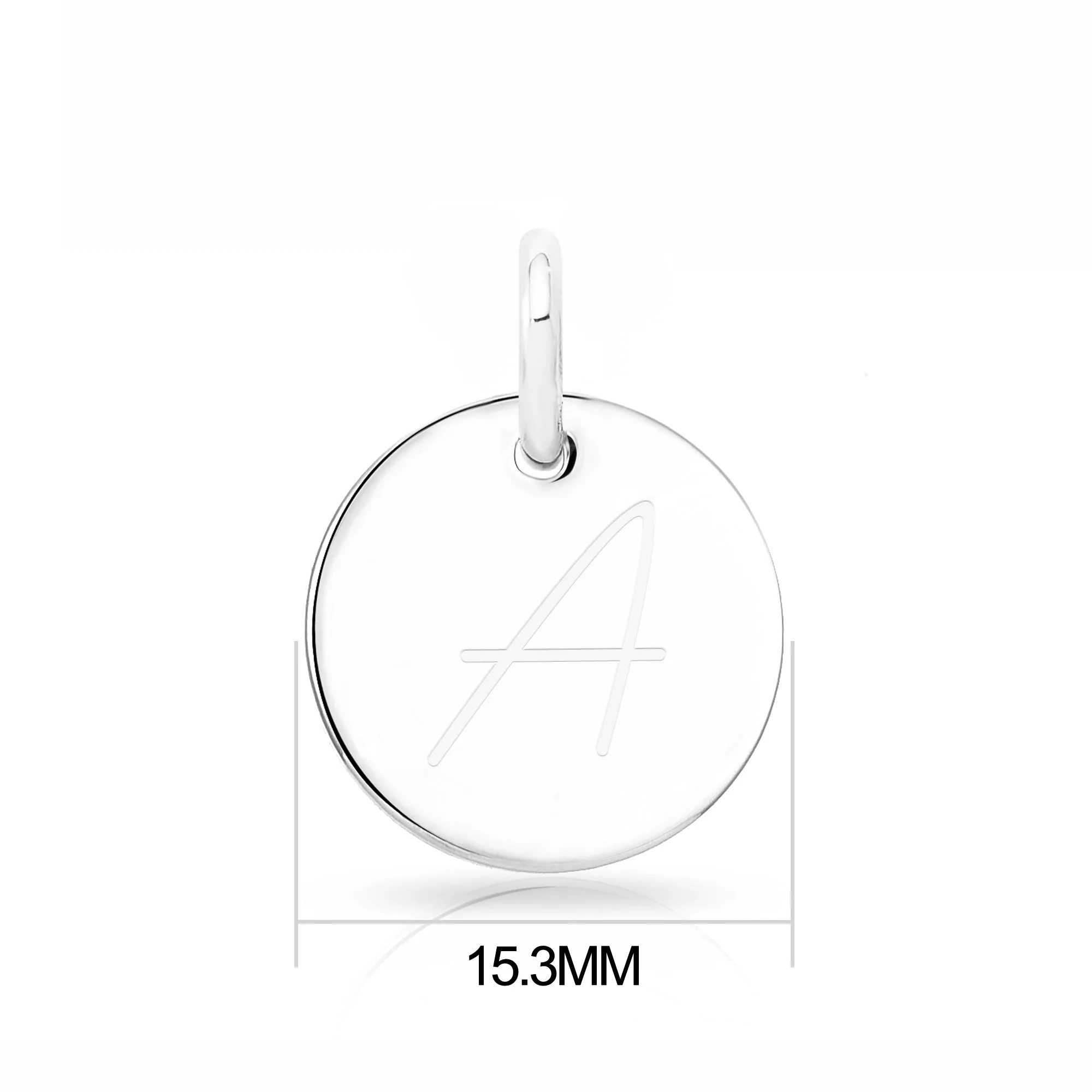 November (Topaz) Birthstone Necklace with Initial Charm (A to Z) Created with Zircondia® Crystals