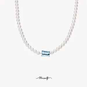 Ocean Breath Pearl Necklace