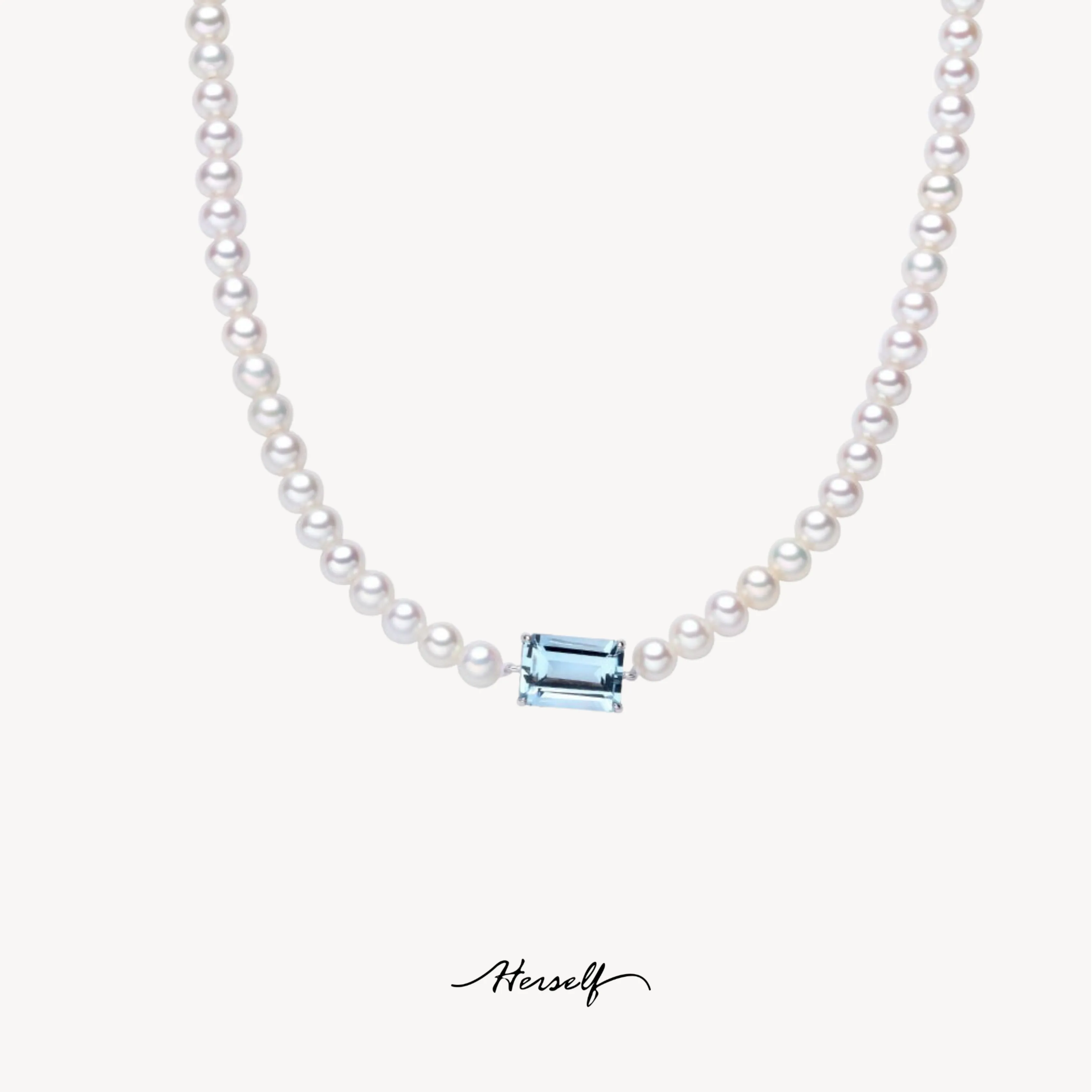 Ocean Breath Pearl Necklace