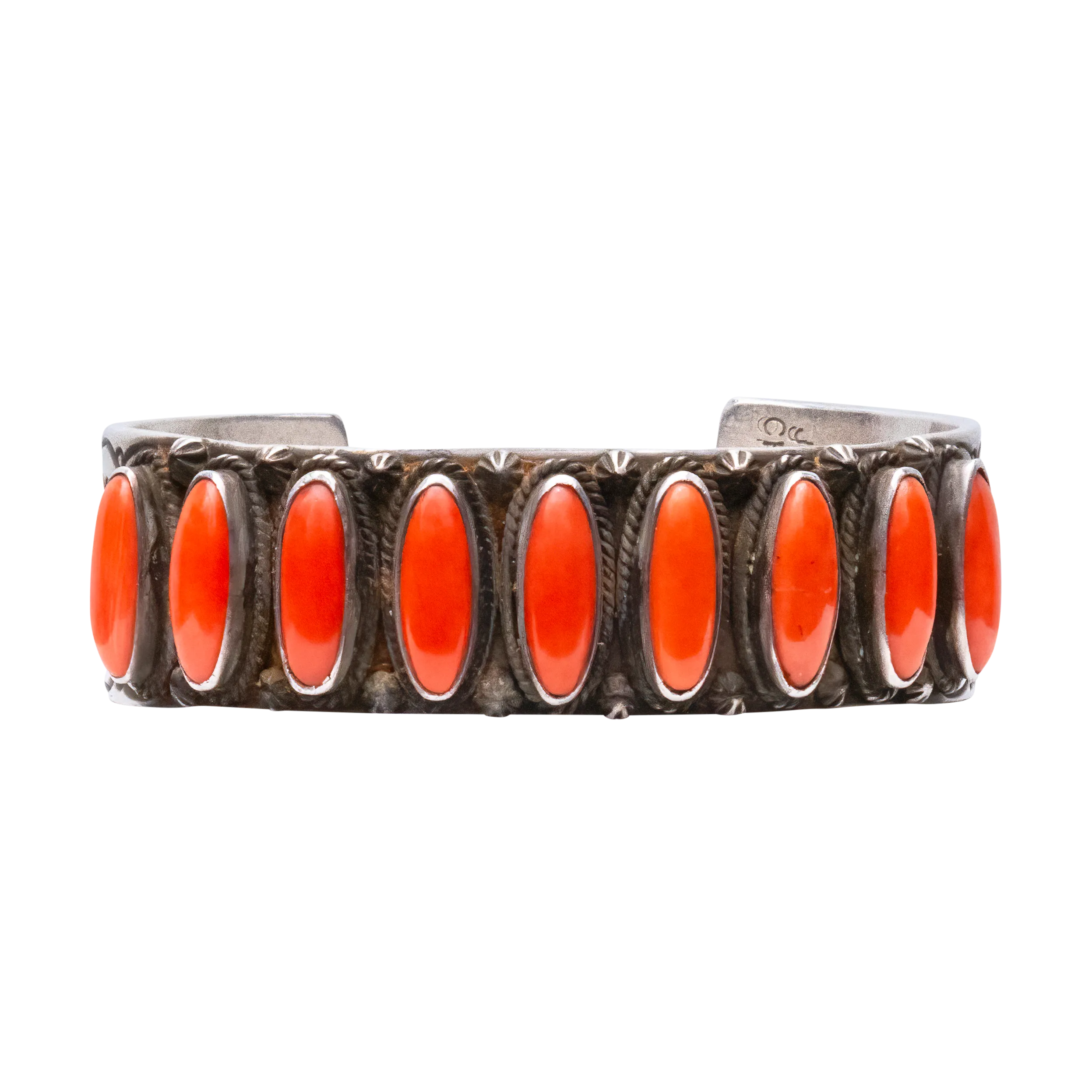 Old Pawn Mediterranean Coral Cuff | Julian Chavez