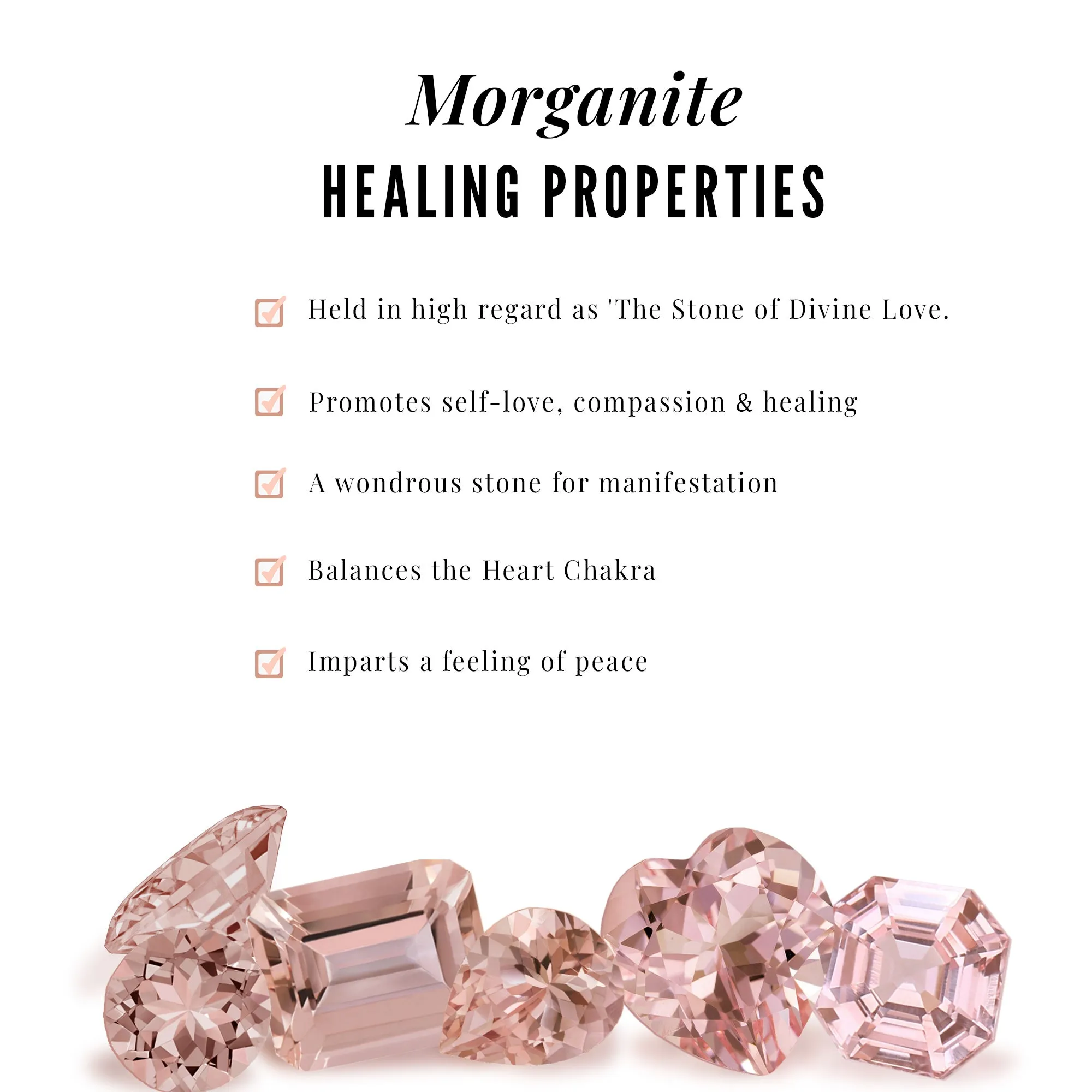 Oval Morganite Solitaire Bypass Ring with Diamond