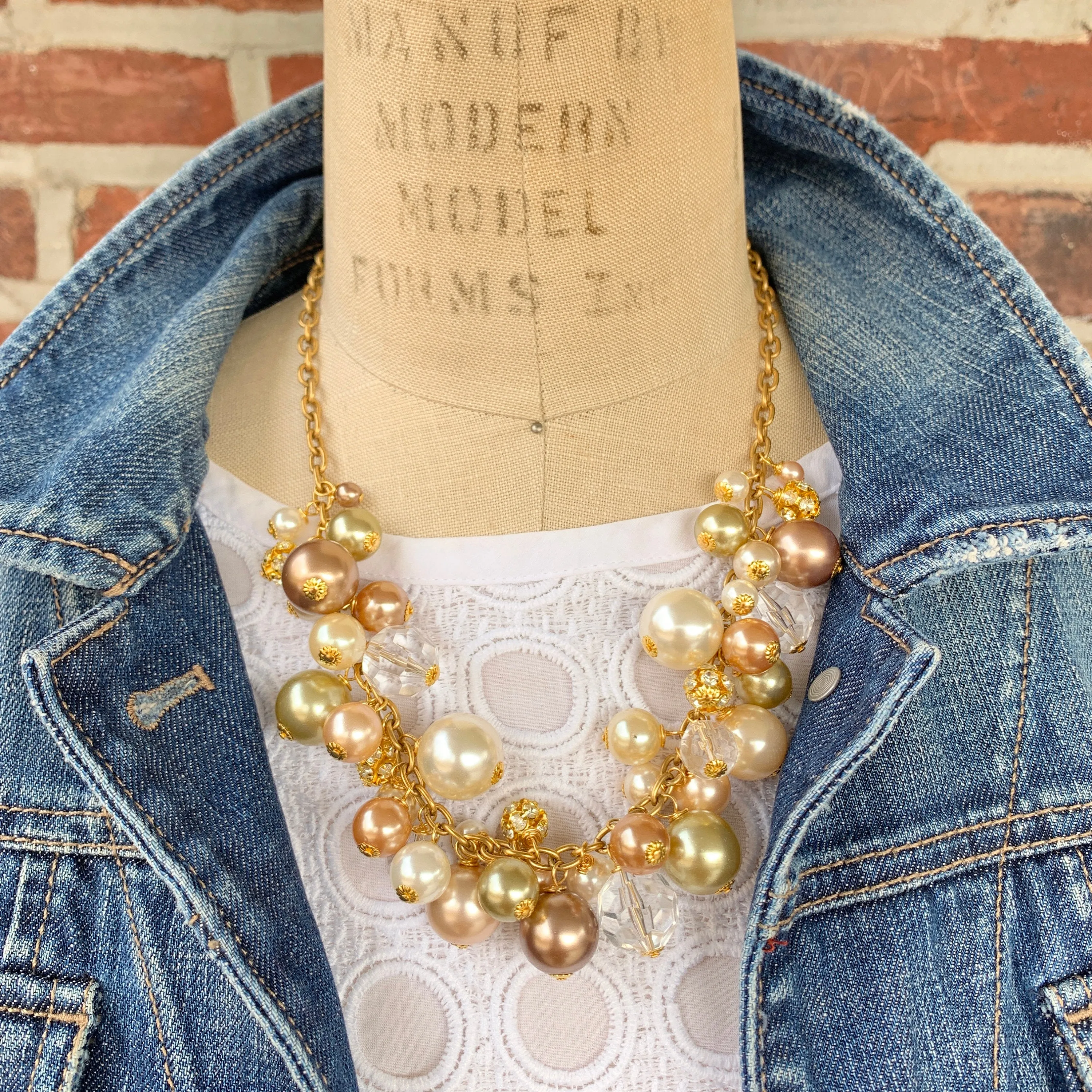 Pearl Charm Necklace