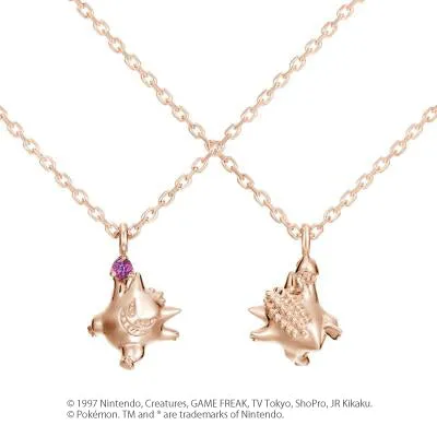 [Pokémon]Gengar necklace  K18rose gold