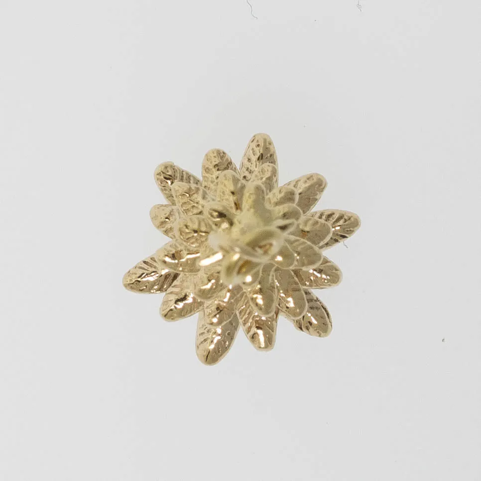 Pre-Owned 14K Yellow Gold Christmas Tree Charm 1.7 DWT, 21.5mm Long