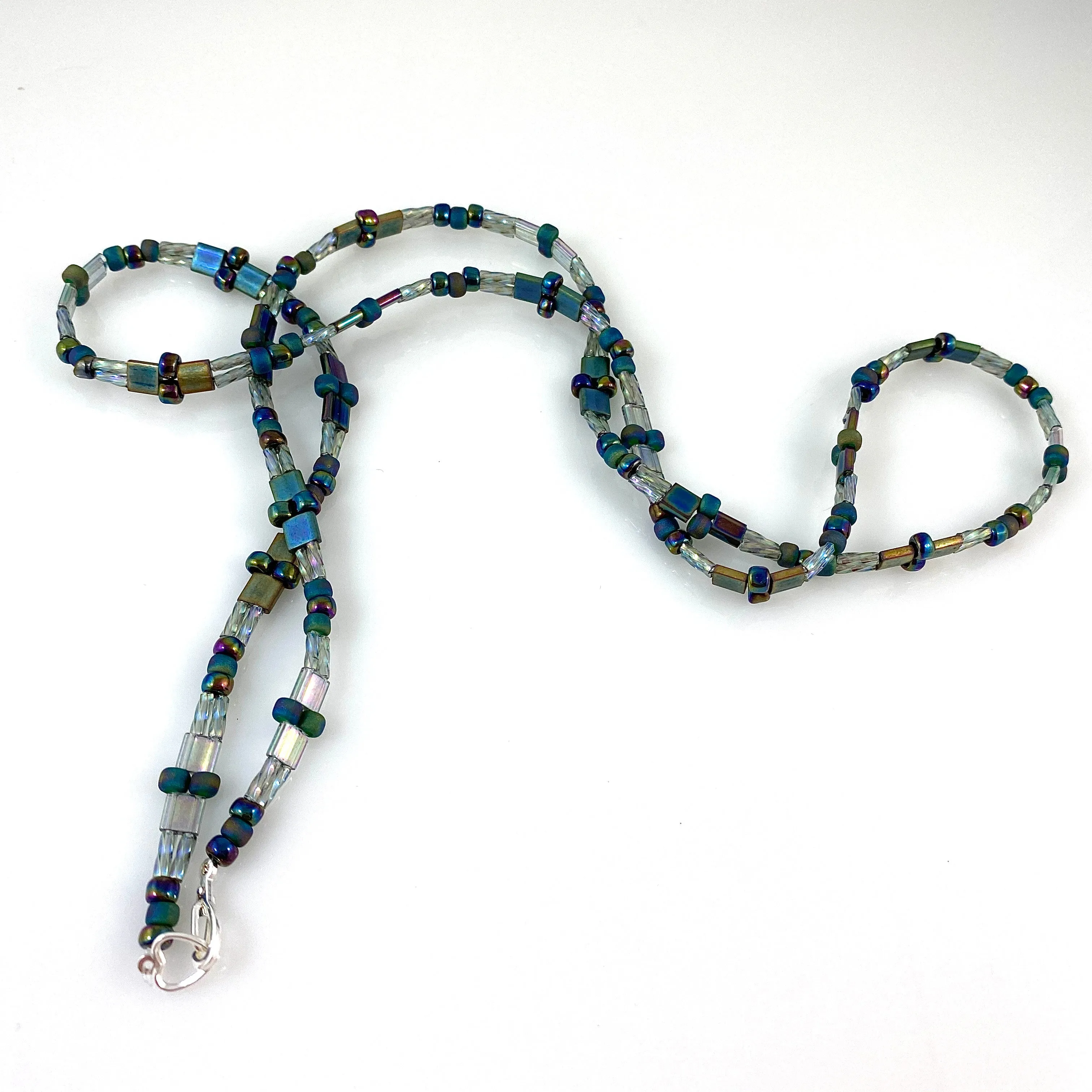 "Tile Wrap" Bracelet - Emerald Ivy