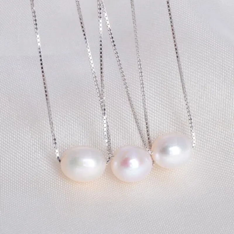 Real Natural Freshwater Pearl Pendant