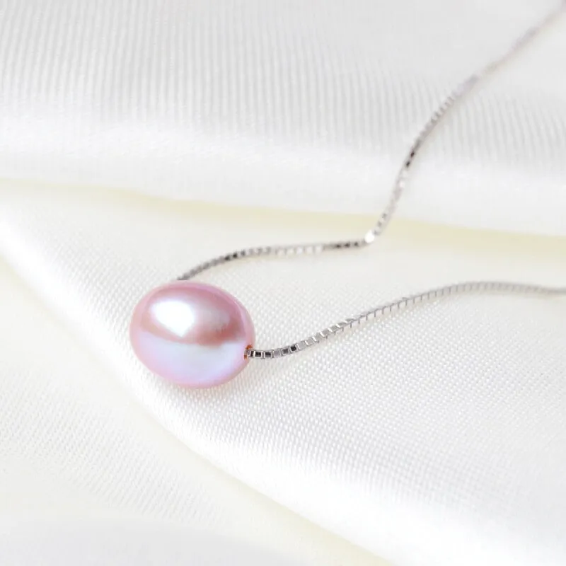 Real Natural Freshwater Pearl Pendant