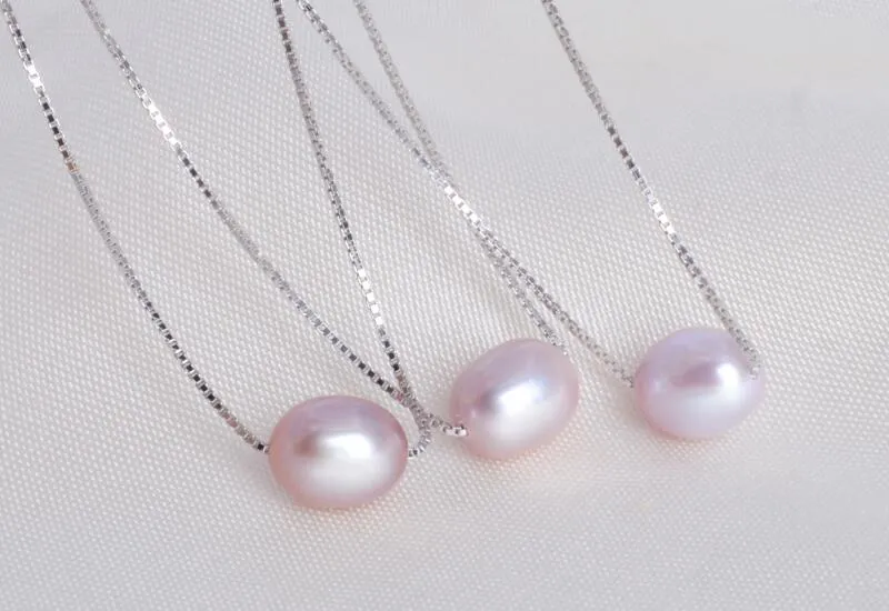 Real Natural Freshwater Pearl Pendant