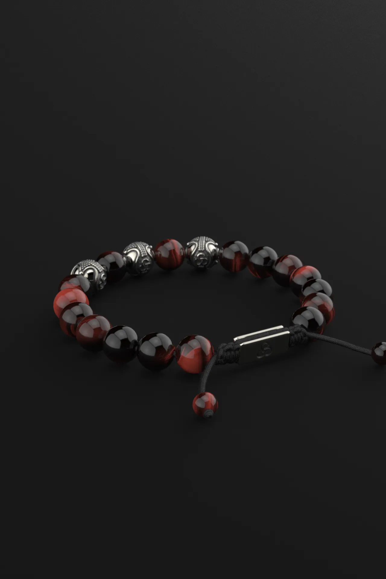 Red Tiger Eye Bracelet 10mm | Premium by Seekers Men's Jewelry