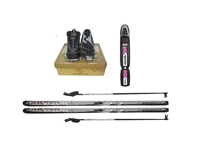relaxed Adult NNN Cross Country Ski Package, 207cm (for Skiers 180 lbs. & Up)