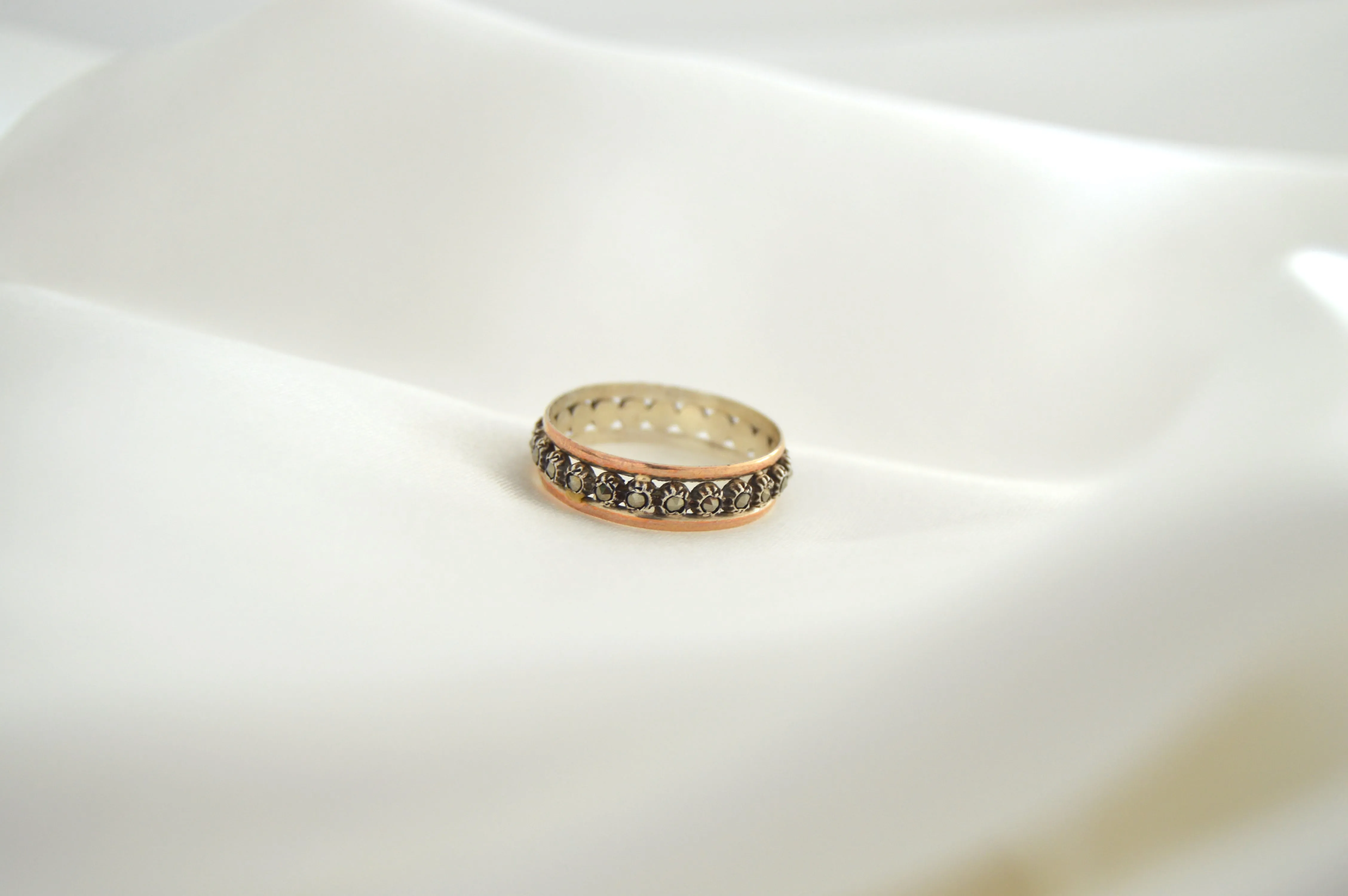 Ring   Marcasite Portuguese Handmade                          ID  A113 - 1128