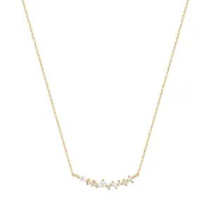 RION x Buddha Jewelry Emrys Necklace - White Topaz